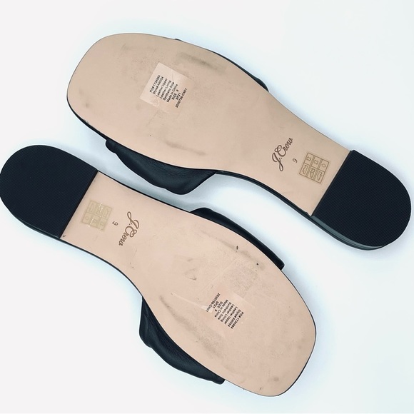 NWOT J Crew Knotted Slide Sandal Black 9 - Picture 5 of 10